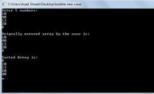 Bubble Sort in C++ with Examples - HellGeeks