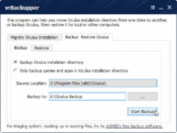 vrBackupper Review – Free Backup Oculus Rift Data and Change Oculus Rift installation Directory